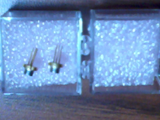 Side view of diodes